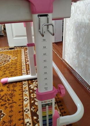 Растущая парта для девочки fundesk lavoro l pink