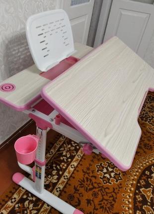 Растущая парта для девочки fundesk lavoro l pink