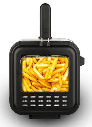 Электрическая фритюрница на 2.5 л для жарки без масла 1000 вт deep fryer raf r.5300 воздушная фритюрница5 фото