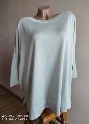 Легкий джемпер із шовку та кашеміру