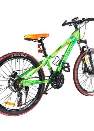 Велосипед spark tracker junior (колеса — 24", алюмінієва рама — 11")4 фото