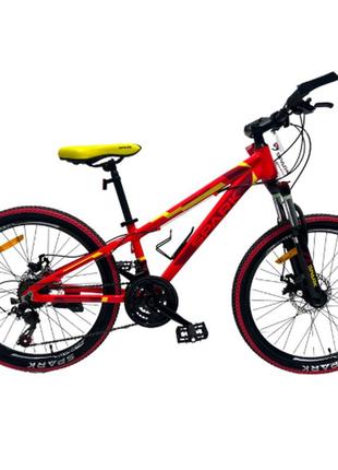 Велосипед spark tracker junior (колеса — 24", алюмінієва рама — 11")3 фото
