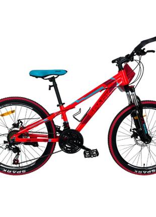 Велосипед spark tracker junior (колеса — 24", алюмінієва рама — 11")2 фото