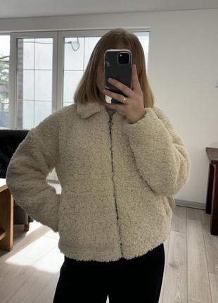 Тедди куртка из новых коллекций zara🤍😻