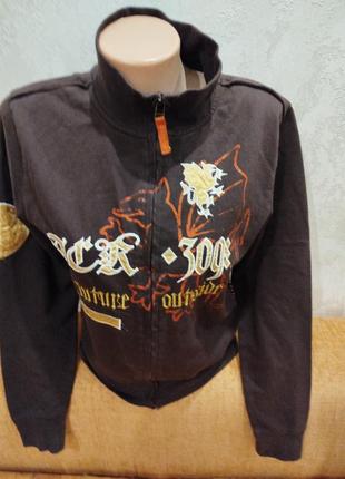 Кофта трикотажна на замку