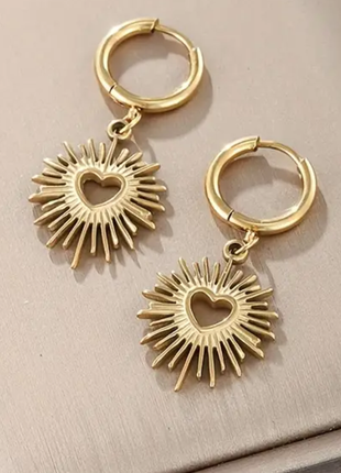 Сережки серця