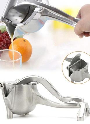 Соковичавниця ручна для фруктів із затискачем hand juicer st536