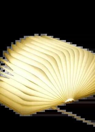 Настольная лампа светильник в виде книги foldable book lamp ночник для детской комнаты 72595 фото
