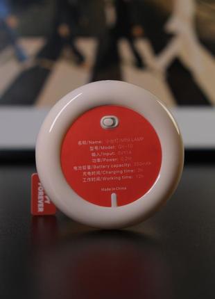 Міні нічник / лампа / гриб / грибок / з аккумулятор