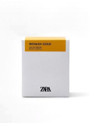 Новая женская парфюмированная вода парфюма для женщин зара zara woman gold parfum 90 ml испания