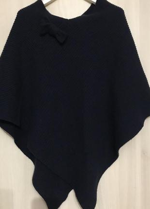 Пончо накидка кашемир шерсть cashmere collection