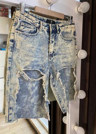Джинсові шорти missguided3 фото