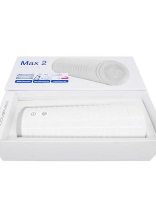 Смарт мастурбатор lovense max 2 з вібрацією і каналом, що стискається.
