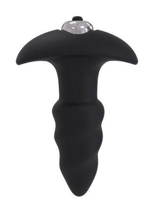 Анальний корок з вібрацією love arrow plug