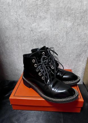 Sandro 🔥🔥ботинки кожаные