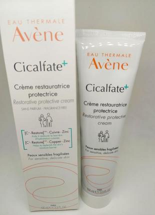 Регенерувальний захисний крем avene cicallfate+ repairing protective cream