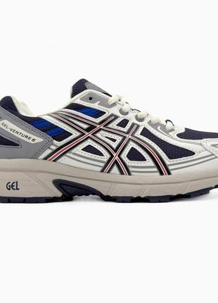 New 🔥 кроссовки women asics gel-venture 6 blue beige