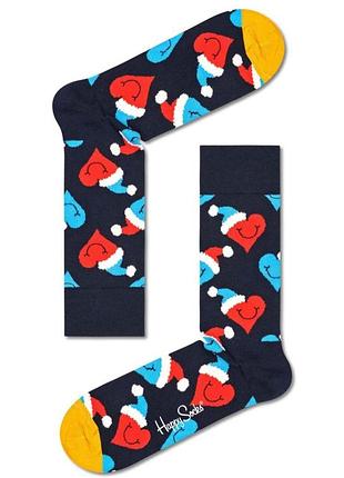 Носки новогодние happy socks