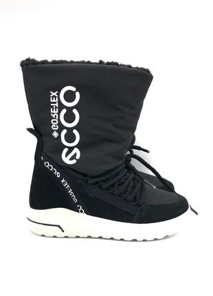 Оригінальні дитячі зимові черевики ecco