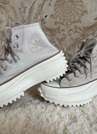 Кожаные converse конверсы