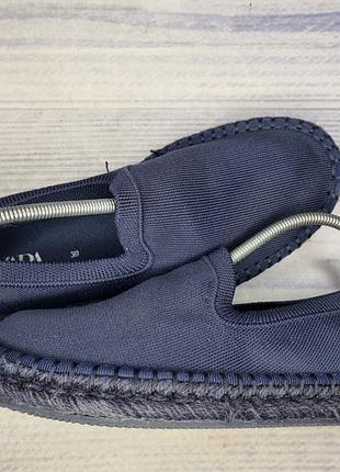 Эспадрильи мокасины zara