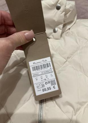 Жіноча куртка massimo dutti 6716/908 , легкий пуховик massimo dutti
