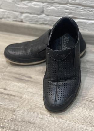 Шкіряні туфлі rieker