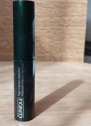 Clinique high impact mascara универсальная тушь для ресниц 01 black