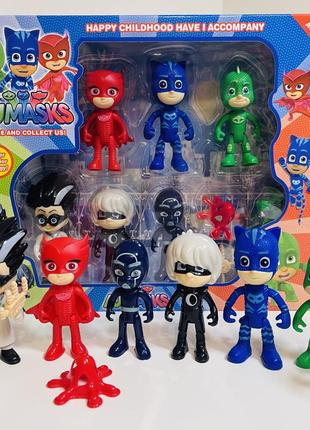 Набір фігурок герої в масках , pj masks