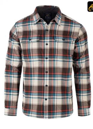 Сорочка helikon-tex greyman shirt foggy meadow plaid