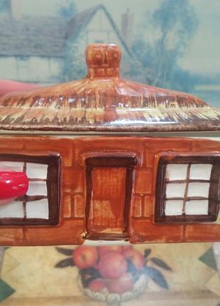 Маслёнка от cottage ware. в отличном состояние.англия