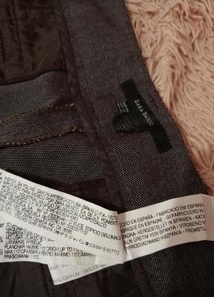 Брюки zara.l,xl.довж.111см.