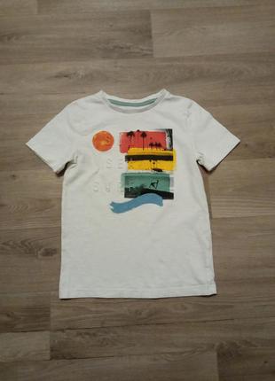 Классная футболка 128 на 7-8 лет