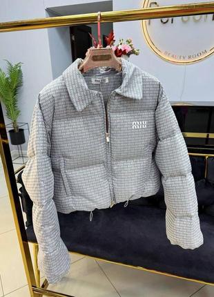 Куртка в стиле miu miu