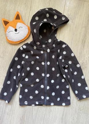 🍑флисовая кофта george 3-4 года