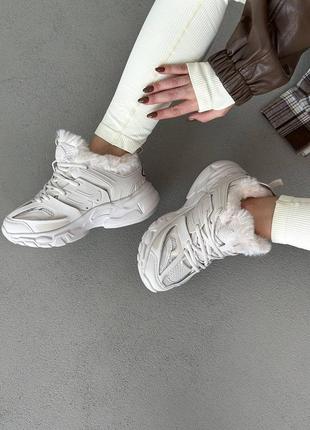 Женские кроссовки зима очень стильные 🔥