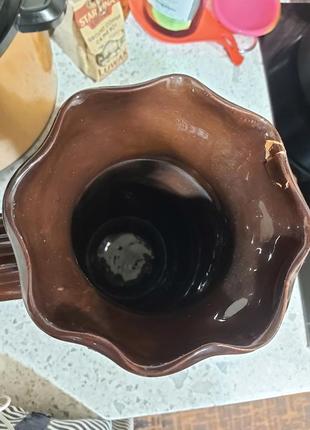 Ваза майолика винтаж