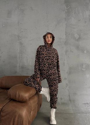 Костюм (брюки + худи с кенгуру карманом ) 99553 фото