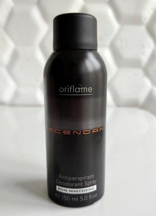 Дезодорант спрей антиперспирант орифлейм oriflame ascendant antiperspirant