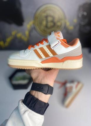 Жіночі кросівки adidas forum 84 these orange2 фото