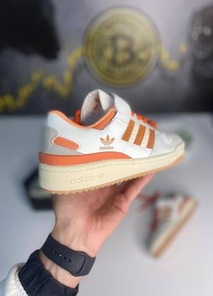 Жіночі кросівки adidas forum 84 these orange3 фото
