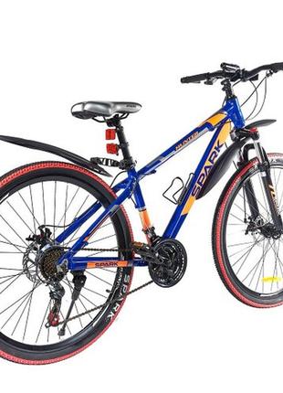 Велосипед spark hunter (колеса — 27,5", алюмінієва рама — 15")4 фото