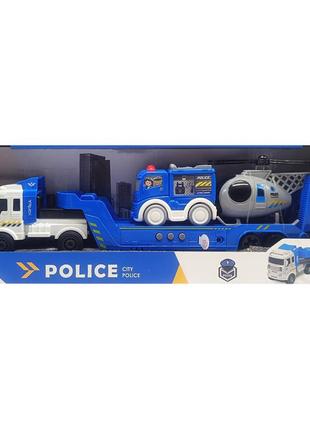 Детский игровой трейлер «city police» 2630-2 звуковые эффекты