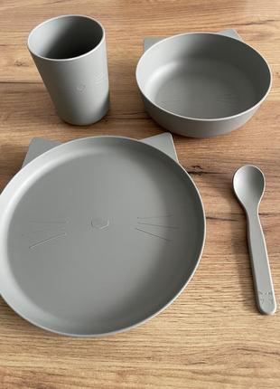 Дитячий набір посуду liewood