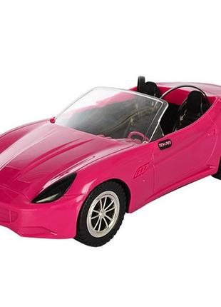 Машинка кабриолет для куклы типа барби defa 8249 с ремнем безопасности