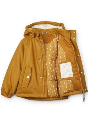 Детский теплый костюм дождевик liewood