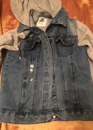 Куртка джинсова на хлопчика
