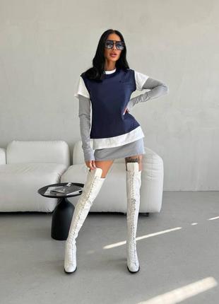 Комплект в стилі miu miu