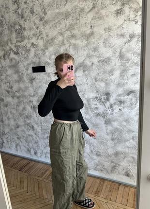 Круті штани карго, джогери на манжетах стяжках, спортивні штани