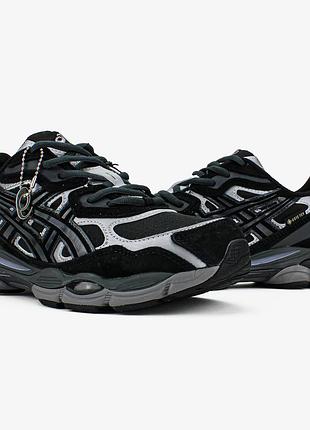 Asics gel nyc "graphite grey black"gore-tex 6